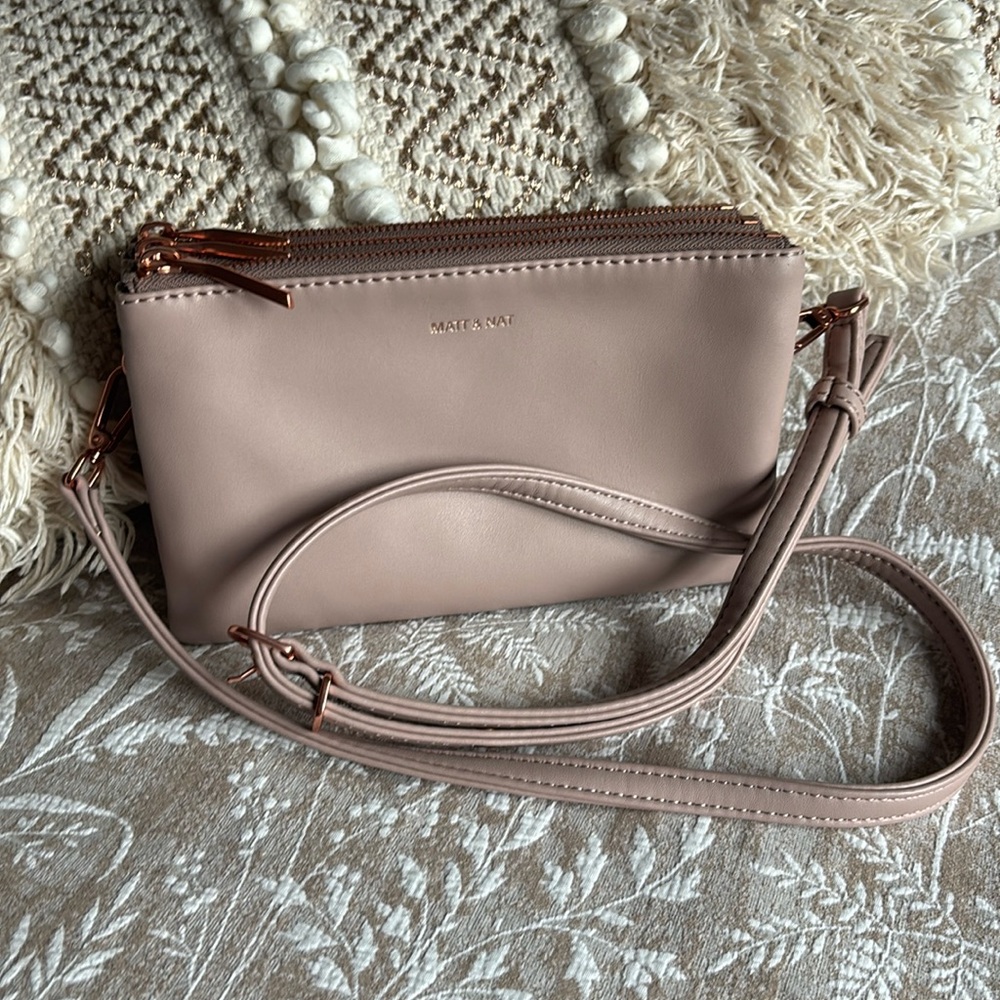 Matt and Nat triplet crossbody bag